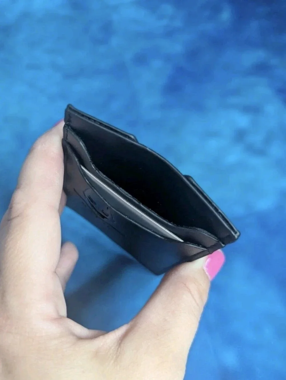 Bat iD Batman Vertical Wallet ID Holder Black NIB